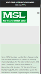 Mobile Screenshot of midstatelumber.com